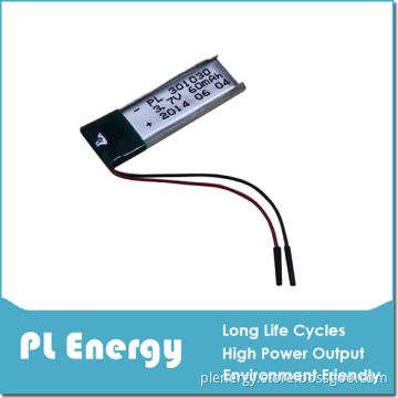 Small Rechargeable 3.7V 60ah Lithium Polymer Battery with PCB (PL-301030)